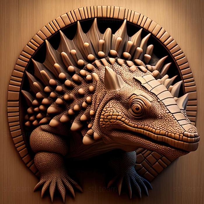 3D модель Анкілозавр (STL)